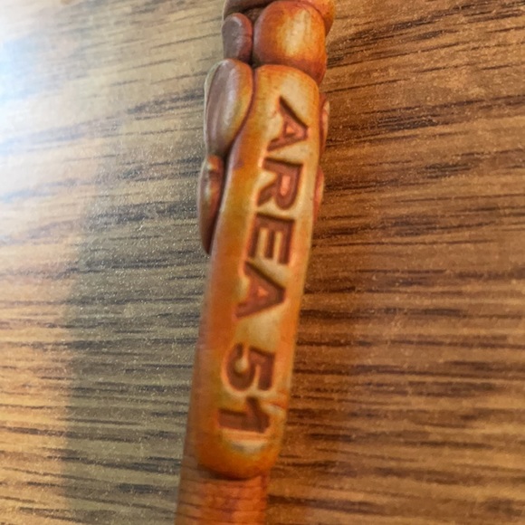 An Area 51 Pen man in hard plastic with a never been used ink source inside. - Picture 3 of 5